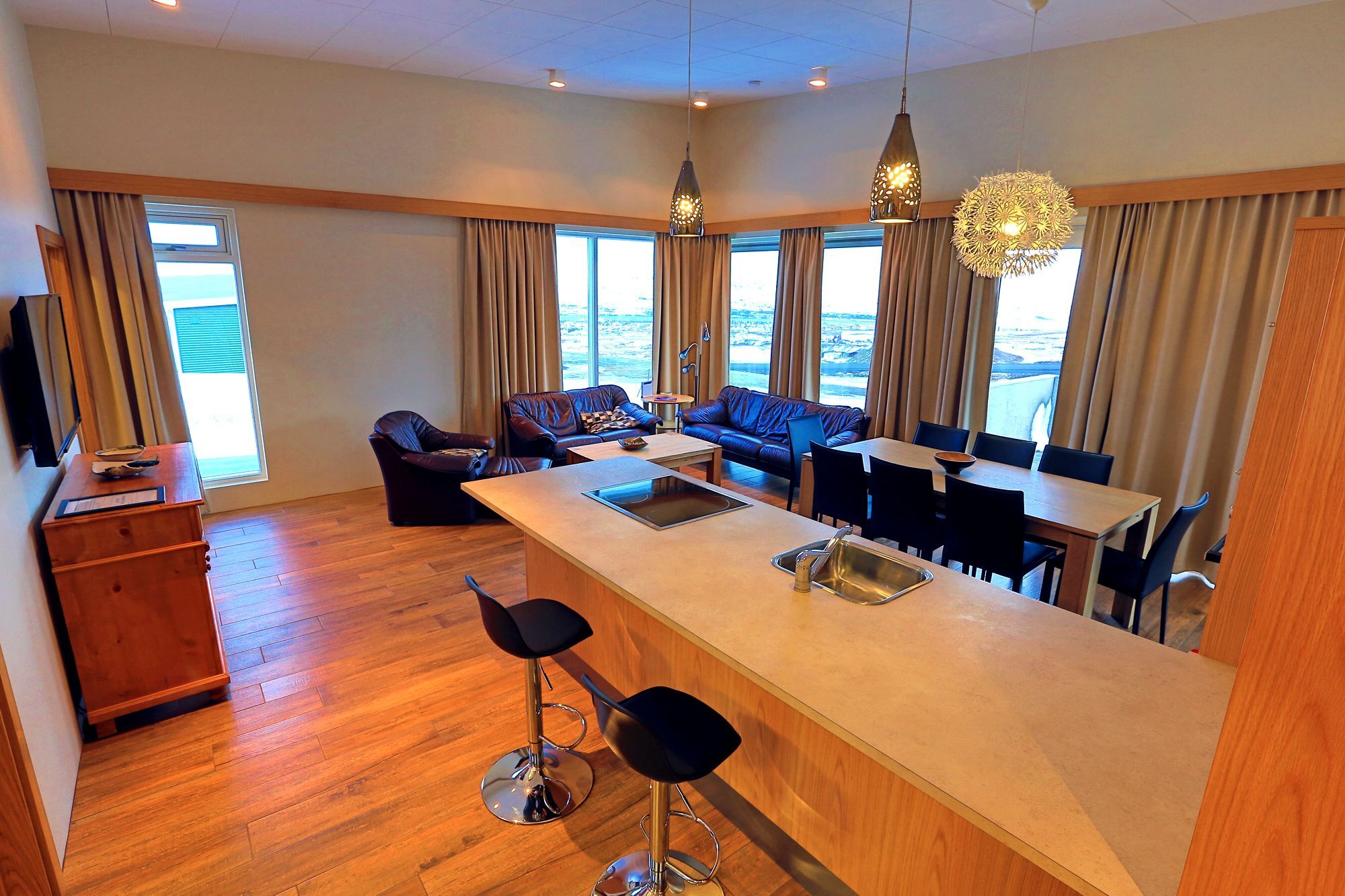 אקורירי Hrimland Cottages מראה חיצוני תמונה